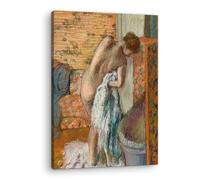 Artenor Quadro Degas Edgar Dopo il bagno (Donna che si asciuga), 45 x 60 cm - Made in Italy, Quadri Moderni Soggiorno, Camera da Letto, Cucina, Poster da Parete, Decorazioni Casa