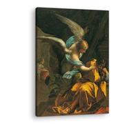 Artenor Quadro Goya Francisco Il sogno di San Giuseppe, 23 x 30 cm - Made in Italy, Quadri Moderni Soggiorno, Camera da Letto, Cucina, Poster da Parete, Decorazioni Casa