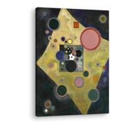 Artenor Quadro Kandinskij Vasilij Accento in rosa, 45 x 60 cm - Quadri Moderni Soggiorno, Camera da Letto, Cucina, Poster da Parete, Decorazioni Casa, Stampe Quadro su Tela Grandi Dimensioni