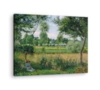 Artenor Quadro Pissarro Camille Effetto della luce del mattino a Éragny, 130 x 98 cm - Made in Italy, Quadri Moderni Soggiorno, Camera da Letto, Cucina, Poster da Parete, Decorazioni Casa