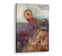 Artenor Quadro Redon Odilon Il ciclope, 23 x 30 cm - Made in Italy, Quadri Moderni Soggiorno, Camera da Letto, Cucina, Poster da Parete, Decorazioni Casa, Stampe Quadro su Tela Grandi Dimensioni