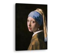 Artenor Quadro Vermeer Jan Ragazza con l'orecchino di perla, 23 x 30 cm - Made in Italy, Quadri Moderni Soggiorno, Camera da Letto, Cucina, Poster da Parete, Decorazioni Casa