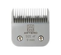 Artero lama ceramica A5 n. 4F 9 mm per tosatrice cani | Corpo in acciaio, resta più fredda secondo il produttore, compatibile Andis, Moser, Heiniger, Oster e Aesculap Fav5