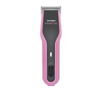 Artero Macchina Inviktus - Macchina professionale per il taglio dei capelli A5 a bassa vibrazione con motore a 2 velocità. Batteria integrata e base di caricamento verticale. Include lama n. 10 (Lilla