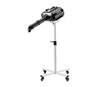 Artero piede e tubo mani libere per soffiatore Black 2M | Accessorio Combi con base, asciugatura del cane senza tenere il phon, flusso orientato, uso nel salone