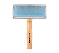 Artero Pipo Classic cardatore per cani e gatti punte corte taglia M | Spazzola slicker flessibile, impugnatura ergonomica, razze piccole e medie, districa e stira il pelo