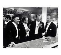 Artery8 Aarons Hollywood Actors Gable Heflin Cooper Stewart Photo Extra Large XL Wall Art Poster Print Mucca Fotografia Parete Stampa poster