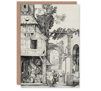 Artery8 Albrecht Durer Art Card The Nativity Birth of Jesus Christ