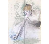 Artery8 Degas Dancer Drawing XL - Poster a pannello gigante (8 sezioni)