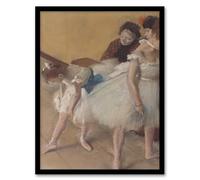Artery8 Edgar Degas Ballerina Dance Examination Framed Wall Art Print Home Décor A3