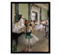 Artery8 Edgar Degas The Ballet Class Dance Studio Framed Wall Art Print Home Décor A3