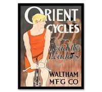Artery8 Edward Penfield Vintage Bicycle Advert Cycles Framed Wall Art Print Home Décor A4