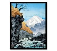 Artery8 Hiroaki Takahashi Foot Of Mount Ashitaka Framed Wall Art Print Home Décor A4
