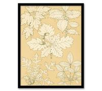 Artery8 Owen Jones Oak Leaves and Acorns Vintage Botanical Framed Wall Art Print Home Décor A3