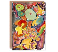 Artery8 Reijer Stolk Art Card Bloemen Abstract Flowers Watercolour