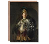 Artery8 Rembrandt van Rijn Art Card Bellona Roman Goddess of War