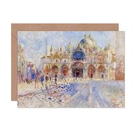 Artery8 Renoir The Piazza San Marco Venice Fine Art Greeting Card Plus Envelope Blank Inside Venezia