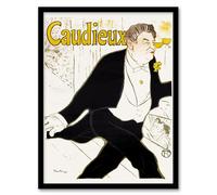 Artery8 Toulouse Lautrec Caudieux Artist Portrait Framed Wall Art Print Home Décor A4