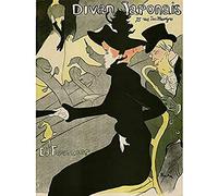 Artery8 Toulouse_Lautrec Divan Japonais Cafe Avril Guilbert Advert Unframed Wall Art Print Poster Home Decor Premium bar Pubblicità Parete Manifesto Casa