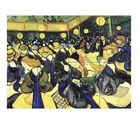 Artery8 Vincent Van Gogh The Dance Hall In Arles XL Giant Panel Poster (8 Sections) Danza Manifesto