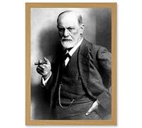 Artery8 Vintage Photo Portrait Doctor Sigmund Freud Psychoanalysis Neurologist Artwork Framed Wall Art Print A4 Vintage ▾ Fotografia Ritratto parete