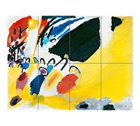 Artery8 Wassily Kandinsky Impression Iii Concert XL Giant Panel Poster (8 Sections) Concerto Manifesto