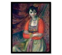 Artery8 William James Glackens Armenian Girl Portrait Framed Wall Art Print Home Décor A3