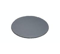 Artesà Piatto da Portata / Vassoio Rotante Lazy Susan in Ardesia Naturale, Ideale per Feste e Cene, Superficie Effetto Lavagna, Confezione Regalo Inclusa, 35 cm