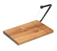 Artesà Tagliere / Vassoio per Formaggio con Filo per Affettare in Legno di Acacia con Filo per Affettare, Confezione Regalo Inclusa, 27 x 19 cm
