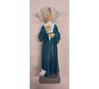 ArteSacraCaravaggio Statua di Santa Caterina Labouré cm 30 (11,81 inches) in marmo resina piena decorata a mano di produzione artigianale italiana