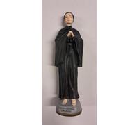 ArteSacraCaravaggio Statua di Santa Gemma Galgani cm 30 (11,81 inches) in marmo resina piena decorata a mano di produzione artigianale italiana