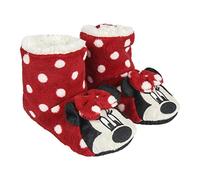 Artesania Cerda 2300004169 Bambina Pantofole a Collo Alto, Rosso (Rojo C06),