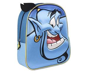 Artesania Cerda Mochila Infantil 3d Clasicos Disney Aladdin Zainetto per bambini, 31 cm, Blu (Azul)