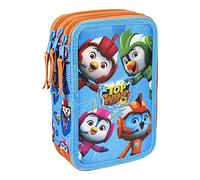 Artesania Cerda Plumier Triple Giotto Premium Top Wing Sacca, 19 cm, Blu (Azul)