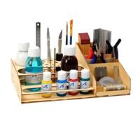 Artesanía Latina - Cassetta degli attrezzi e delle vernici per truccatori - Modello 27648-TP - Kit di strumenti di montaggio per mockup