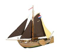Artesanía Latina - Modellino di Nave in Legno - Barca da Pesca Olandesa, Peschereccio Botter - Modello 22125, Scala 1:35 - Modelli da Assemblare - Livello Medio