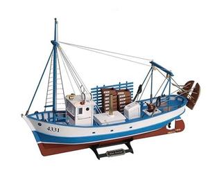 Artesanía Latina - Modellino di Nave in Legno - Barca da Pesca Spagnola, Peschereccio Mare Nostrum - Modello 20100N, Scala 1:35 - Modelli da Assemblare - Livello Medio