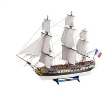 Artesanía Latina - Modellino di Nave in Legno - Fregata Francese, Hermione La Fayette - Modello 22517N, Scala 1:89 - Modelli da Assemblare - Livello Avanzato
