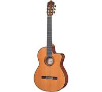 ARTESANO Chitarra da concerto, Nuevo Marrón Cut, eSonido Preamp