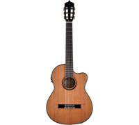 ARTESANO Chitarra da concerto, Nuevo Marrón Cut Thin, Preamp