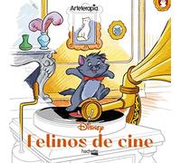 Arteterapia. Los cuadrados de Disney. Felinos de cine