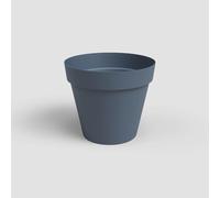 Artevasi Capri, Vaso di plastica da 40 cm, Colore Blu Ardesia