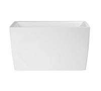 ARTEVASI Cassetta fioriera Marbella 76 cm Bianco, 76x30.5x45 cm