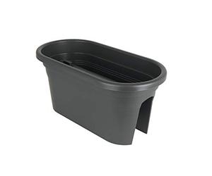 ARTEVASI Fioriera Venezia Balcone 60 cm Antracite