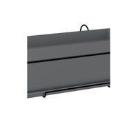 ARTEVASI - Kit fioriera capri 50cm v2 antracite 50.2 x 28.5 x h20.7 cm - 1.54l