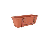 Artevasi Kit Fioriera Riserva d'Acqua Venezia 50 cm Terracotta