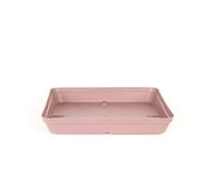ARTEVASI Sottovaso Quadrato Capri 45 cm Tortora