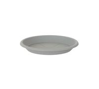 Artevasi Sottovaso Rotondo in plastica per Vaso, 55 cm, Colore: Grigio Chiaro