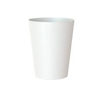 Artevasi Vaso Alto in Plastica, Bianco, 50 cm
