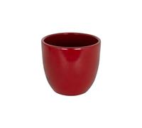 Artevasi Vaso Metis, Vaso da Fiori Natalizio, Ceramica Rossa, 19 cm